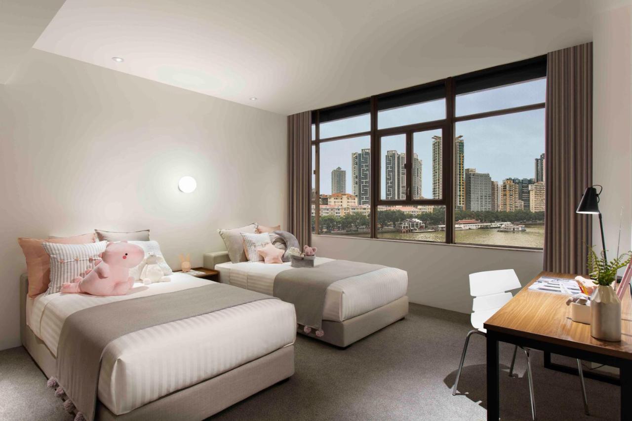 Ln Residence Changdi - New Aiqun Building - Canton Fair Free Shuttle Bus During Canton Fair Period Esterno foto