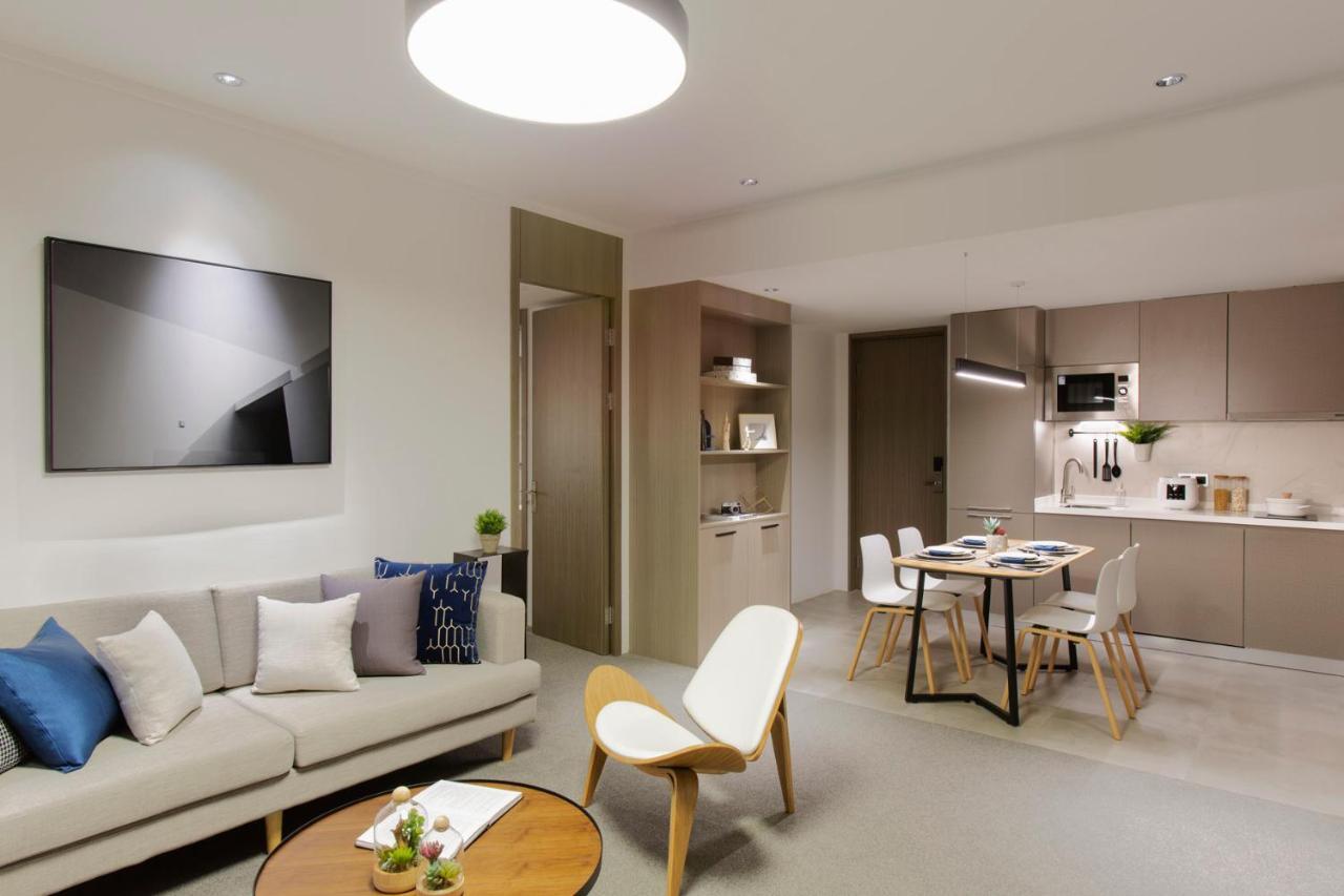 Ln Residence Changdi - New Aiqun Building - Canton Fair Free Shuttle Bus During Canton Fair Period Esterno foto
